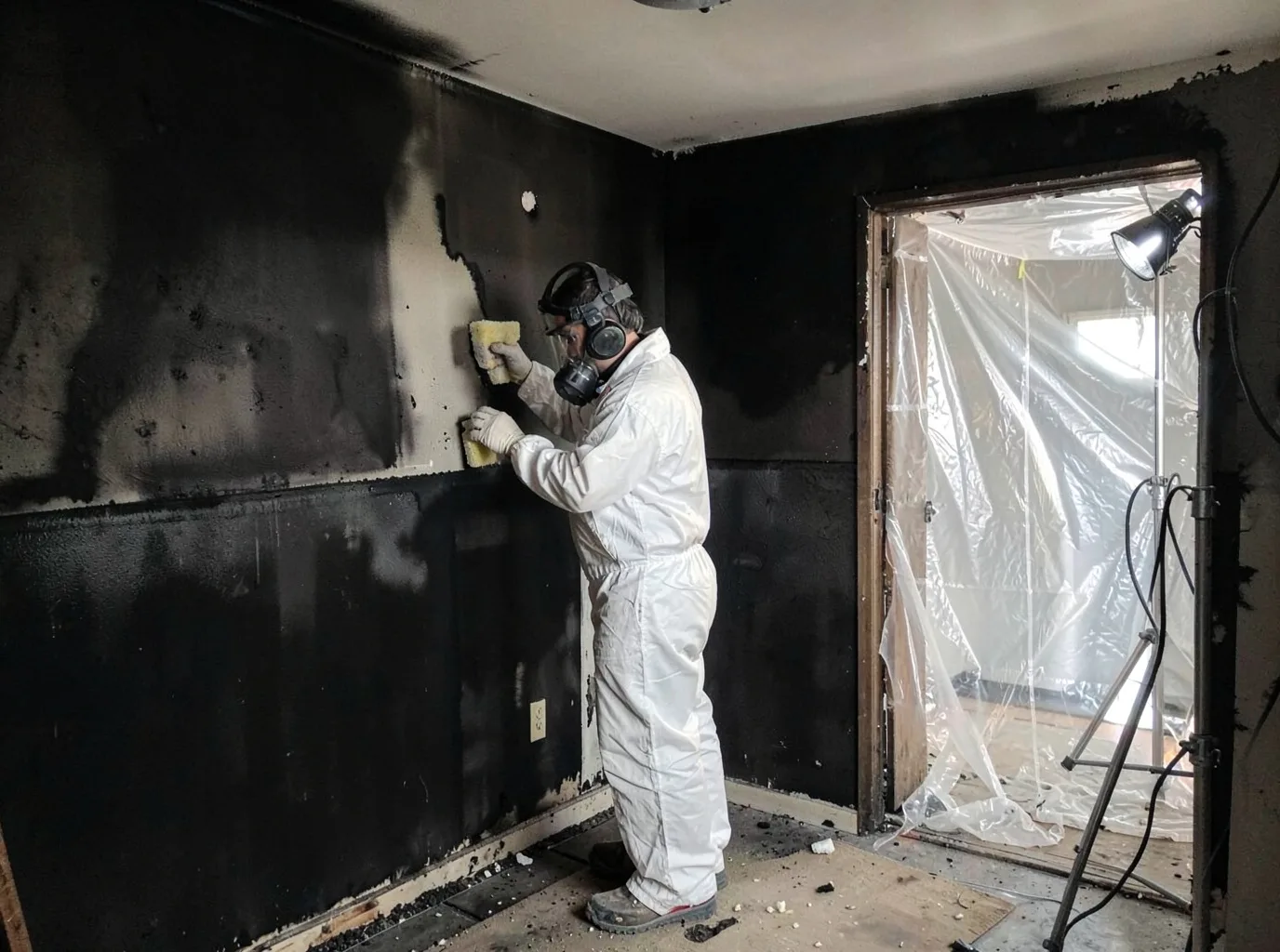 Fire Damage Restoration company in Albion, OK